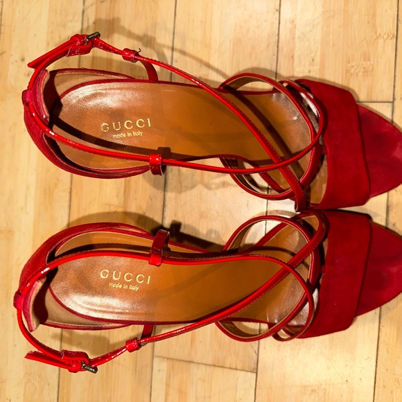 Available STILL - GUCCI Suede Slingback Sandals
Size: 11 | IT 41 - Picture 8 of 9